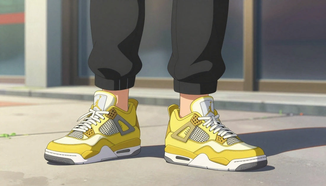 Outfits With Lightning 4s That Let the Yellow Lead