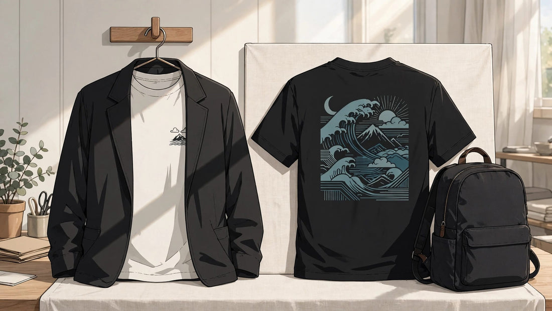T-Shirt Print Placement: Front vs. Back for Daily Wear