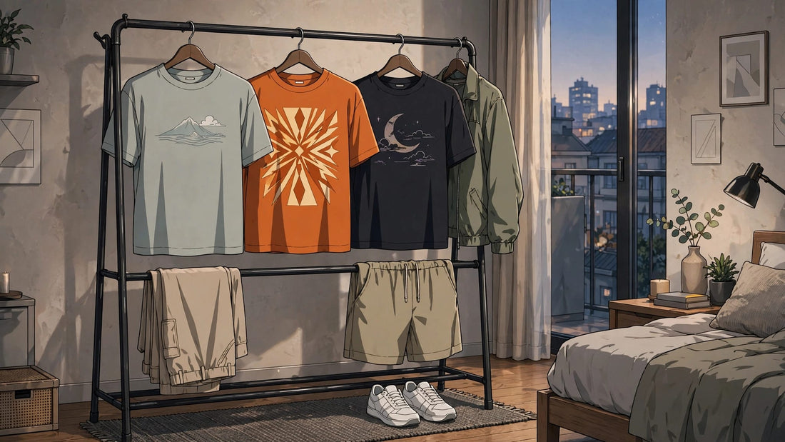 The Three-Tee Anime Streetwear Capsule Wardrobe