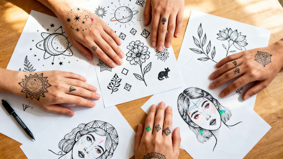 25 Drawing on Hand Ideas With Pen for Beginners and Creative Doodlers